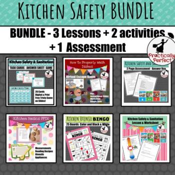 Preview of Kitchen Safety and Sanitation Bundle - Everything you need to get started