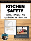 Kitchen Safety powerpoint presentation, assignment, & bull