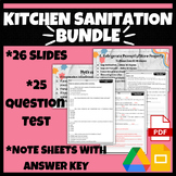 Kitchen Sanitation BUNDLE | FACS, FCS, Cooking