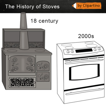 hot stove clipart