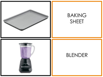 Preview of Kitchen Tools - Matching Activity