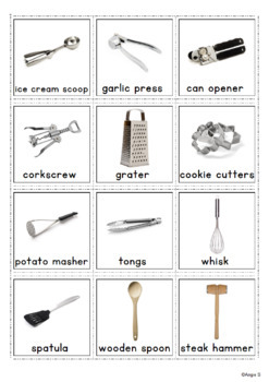 FOOD & KITCHEN :: KITCHEN :: COOKING UTENSILS [5] image - Visual Dictionary  Online