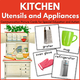 Kitchen Tools Utensils Appliances Picture Cards Autism Vis