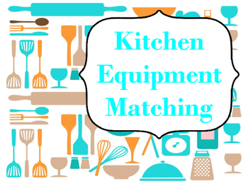 Preview of Kitchen Utensil Matching