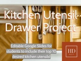 Kitchen Utensils Mini Project via Google Slides