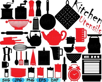 https://ecdn.teacherspayteachers.com/thumbitem/Kitchen-Utensils-food-tools-Clip-art-SVG-Coffe-shop-pizzeria-cut-Pastry-164S-2466806-1460192460/original-2466806-1.jpg