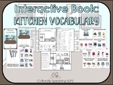 Kitchen Vocabulary Interactive Book WITH Boom Cards