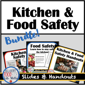 Preview of Kitchen and Food Safety Essentials Bundle for FCS, FACS, Culinary Arts