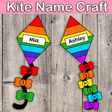 Kite Craft | Spring Craft | Rainbow Name Craft  | Back to school