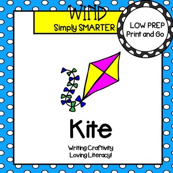 kite writing cut and paste craftivity by simply smarter by laurie dyer