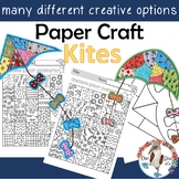 Kites - Beautiful Paper Craft Project - 3 levels of difficulty