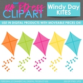 Kites Clip Art (Digital Use Ok!)