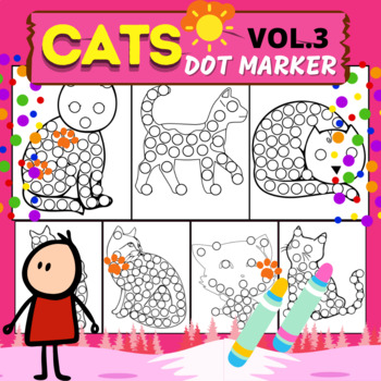 Christmas Dot Marker Coloring Book, Volume 1: Dauber Do A Dot