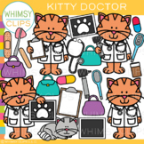Kitty Medical Doctor Clip Art