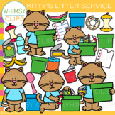 Kitty's Litter Service Clip Art