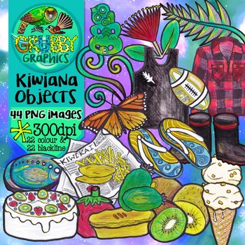 Preview of Kiwiana Clip Art {New Zealand themed}