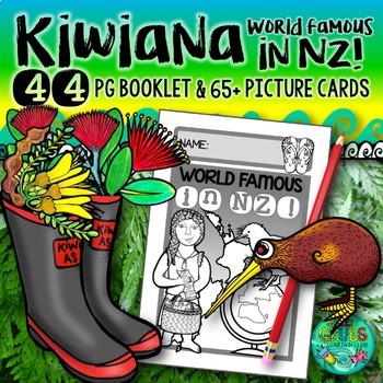 Preview of Kiwiana Objects, Icons & Landmarks {World Famous in New Zealand!}