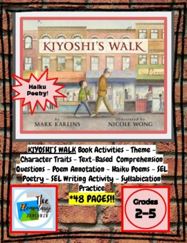 Preview of Kiyoshi's Walk Book Activities: Haiku Poetry