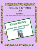 German Musical Chant About Trip Vocabulary, Pronouns and C