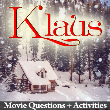 Preview of Klaus Movie Guide + Activities | Christmas | Answer Keys Inc