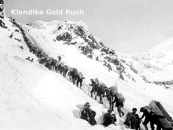 Preview of Klondike Gold Rush - Power Point - History Information Facts Pictures