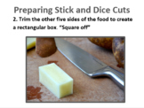 Knife Skills PowerPoint with Guided Note Sheet