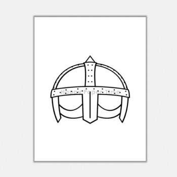 Knight Paper Masks Printable Medieval Coloring Craft Activity Costume