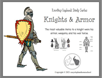 Preview of Knights & Armor Two-Day Lapbook Study Series