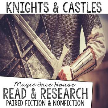 Preview of Magic Tree House #2 Bundle: The Knight at Dawn + Knights &Castles Fact Tracker