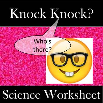 Knock Knock Jokes By Sparkling Science Teachers Pay Teachers