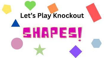 Preview of Knockout 2D Shapes Game
