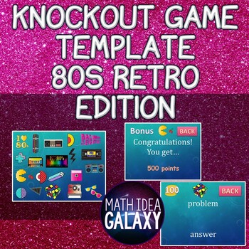 Preview of Knockout Game Template - 80s Retro Edition