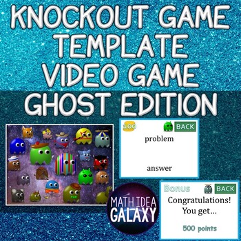 Preview of Knockout Game Template - Video Games Ghost Edition