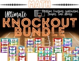 Knockout Math Ultimate Bundle- Addition, Subtraction, Frac
