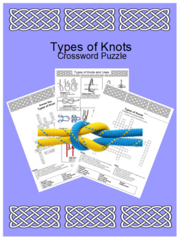 Knot Crossword Puzzle by Alexander Approach Teachers Pay Teachers