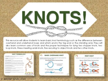 Preview of Knot Tying Cards