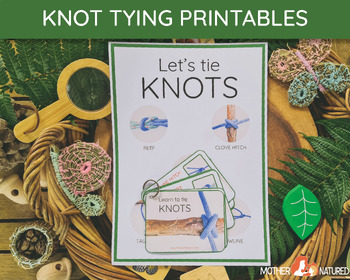 Preview of Knot Tying Guide | Knot Poster | Knot Booklet | Knot Tying Activities