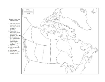 map of canada assignment grade 7