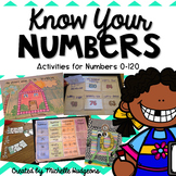 Know Your Numbers {Activities for Numbers 0-120}