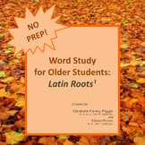 Word Study - Know the Code: Latin Roots Bundle!