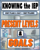 Knowing the IEP: Present Levels and Goals - Unit Plan & Ac