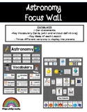 Knowledge 1 Domain 6 Astronomy Focus Wall