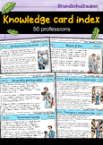 Knowledge card index - 50 occupations for career preparati