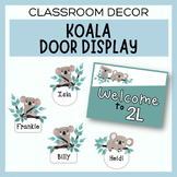 Koala Classroom Welcome Door | Bulletin Board Display & Na