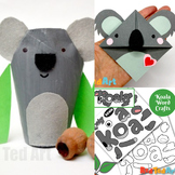 Koala Crafts for Animal Study unit or Australia Day