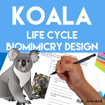 Preview of Koala Life Cycle Project | Nonfiction | Biomimicry Design Activities