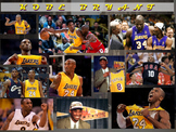 Kobe Bryant: Basketball Legend - Fun PPT and handout (High