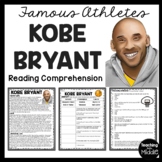 Kobe Bryant Biography Reading Comprehension Worksheet Bask
