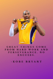 Kobe Bryant Inspirational Poster 2