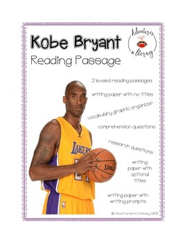 Preview of Kobe Bryant Reading Passage